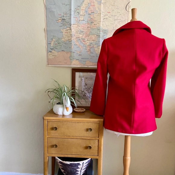 American Rag Vintage Red Peacoat - Picture 6 of 9